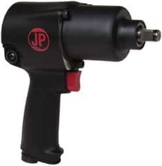 PRO-SOURCE - 1/2" Drive, 8,000 RPM, 600 Ft/Lb Torque Impact Wrench - Pistol Grip Handle, 1,200 IPM, 4.2 CFM, 90 psi, 1/4" NPT Inlet - Americas Industrial Supply