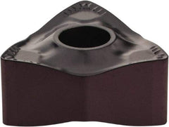 Iscar - WNMX452 M4M Grade IC806 Carbide Turning Insert - TiAlN Finish, 80° Trigon, 1/2" Inscr Circle, 0.267 Thick, 1/32" Corner Radius - Americas Industrial Supply