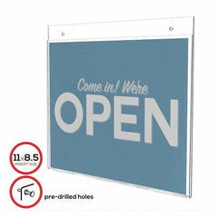 Deflect-o - Display & Organizer Accessories Type: Sign Holder For Use With: Signs - Americas Industrial Supply