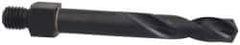 Hertel - 0.261" 135° Spiral Flute Cobalt Screw Machine Drill Bit - Oxide Finish, 5/16" Flute Length, 5/16" OAL, Standard Point - Americas Industrial Supply
