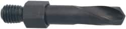 Hertel - 0.257" 135° Spiral Flute High Speed Steel Screw Machine Drill Bit - Oxide Finish, 9/16" Flute Length, 1-1/4" OAL, Standard Point - Americas Industrial Supply