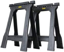 Stanley - 23" High x 5" Wide x 32" High Twinpack Sawhorse - For Use with 2 x 4 in Construction Applications - Americas Industrial Supply