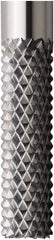 Seco - 8mm Diam, End Mill End, Solid Carbide Diamond Pattern Router Bit - Right Hand Cut, 2-61/64" OAL, Use on Composites - Americas Industrial Supply
