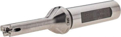 Iscar - 3/8 to 0.39" Diam, 3xD, 1.1" Max Depth, 1/2" Shank Diam, 3.45" OAL, Replaceable Tip Drill - IDI-SG, IDI-SK Insert, 9 Seat Size, DCM Toolholder, Series ChamDrill - Americas Industrial Supply