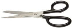 Ability One - Scissors & Shears; Blade Material: Steel ; Handle Material: Nickel-Plated ; Length of Cut (Inch): 3 ; Handle Style: Straight ; Overall Length Range: 7" - Exact Industrial Supply