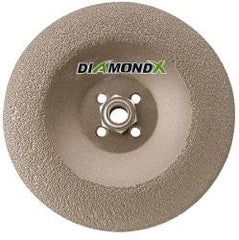 Camel Grinding Wheels - 24 Grit, 7" Wheel Diam, 1/4" Wheel Thickness, Type 29 Depressed Center Wheel - Diamond, 8,500 Max RPM - Americas Industrial Supply