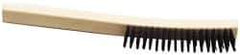 Ability One - Hand Wire/Filament Brushes - Wood Curved Handle - Americas Industrial Supply