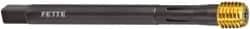 LMT - 9/16 Inch Compatible Head Diameter, 0.48 Inch Shank Diameter, 0.36 Inch Square, 4.331 Inch Overall Length, Replaceable Tip Thread Forming Tap - 1.969 Inch Max Tapping Depth - Americas Industrial Supply