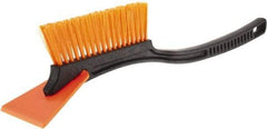 Ability One - Snow Shovels & Scrapers - 19-1/4" HANDLE BLK SCRAPER&SNOW BRUSH - Americas Industrial Supply