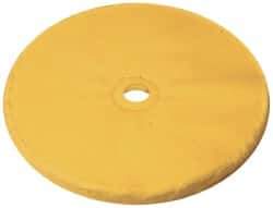 Osborn - 8" Diam x 1/4" Thick Unmounted Buffing Wheel - 30 Ply, Loose Sewn, 1" Arbor Hole, Soft Density, Soft Grade - Americas Industrial Supply