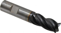 OSG - 3/4", 4 Flute, Single End, Solid Carbide, Corner Chamfer End Mill - 4" OAL, 35° Helix, Right Hand Flute, 1-1/2" LOC, Right Hand Cut - Americas Industrial Supply