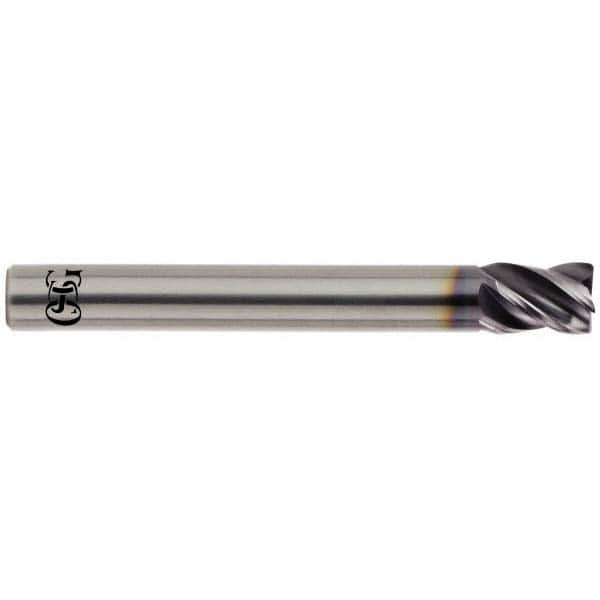 OSG - 1" Diam 4 Flute Solid Carbide 0.02" Chamfer Width Corner Chamfer End Mill - Americas Industrial Supply