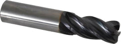 OSG - 3/4", 4 Flute, Single End, Solid Carbide, 1/8" Corner Radius End Mill - 4" OAL, 35° Helix, Right Hand Flute, 1-1/2" LOC, Right Hand Cut - Americas Industrial Supply
