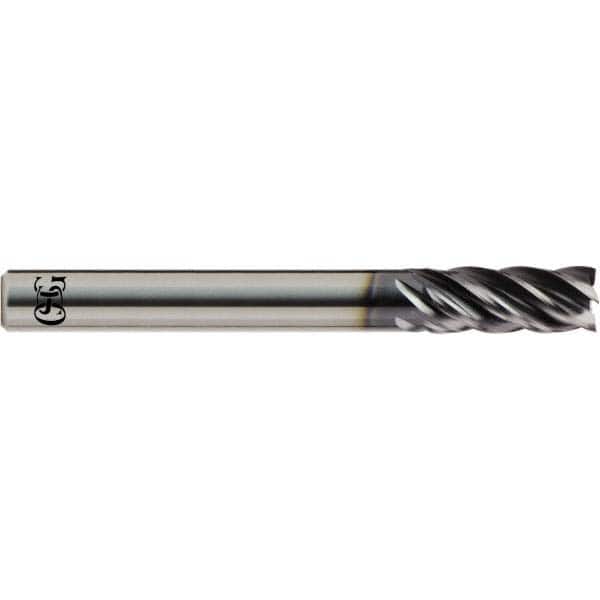 OSG - 1", 1-1/2" LOC, 1" Shank Diam, 4" OAL, 5 Flute, Solid Carbide Square End Mill - Americas Industrial Supply