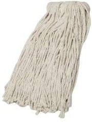 Ability One - Medium Cotton Cut End Mop Pad - Quick Change Connection, Use with Swiffer Bissell SteamBoost Mop - Americas Industrial Supply