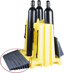 Enpac - 46" Long x 20" Wide x 6" High, Polyethylene Ramp Bottom - Americas Industrial Supply