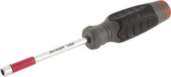 Proto - 1/4" Hollow Shaft Nutdriver - Ergonomic Handle, 8-1/4" OAL - Americas Industrial Supply
