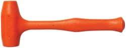 Proto - 15 oz Head 1-1/2" Face Diam Urethane Dead Blow Hammer - 9-1/2" OAL, Urethane Handle - Americas Industrial Supply