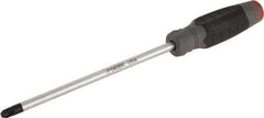 Proto - #4, 13" OAL, Standard Phillips Screwdriver - 8" Blade Length, Round Shank, Ergonomic Handle - Americas Industrial Supply