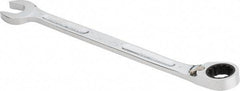 Proto - 19mm 12 Point Combination Wrench - 15° Head Angle, 11-15/32" OAL, Steel, Chrome Finish - Americas Industrial Supply
