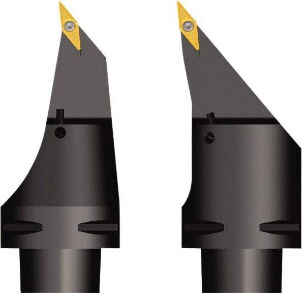 Seco - Left Hand Cut, Size C6, VB.T 33 & VCGR 33 Insert Compatiblity, External Modular Turning & Profiling Cutting Unit Head - 130.05mm Head Length, Series Seco-Capto - Americas Industrial Supply