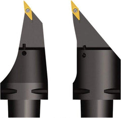 Seco - Left Hand Cut, Size C6, VB.T 33 & VCGR 33 Insert Compatiblity, External Modular Turning & Profiling Cutting Unit Head - 130.05mm Head Length, Series Seco-Capto - Americas Industrial Supply
