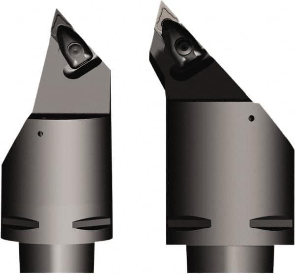 Seco - Left Hand Cut, Size C6, DN.. 44 Insert Compatiblity, External Modular Turning & Profiling Cutting Unit Head - 33.02mm Ctr to Cutting Edge, 119.89mm Head Length, Series Seco-Capto - Americas Industrial Supply