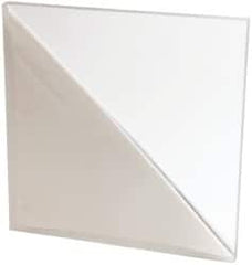 Made in USA - 3/4" Thick x 2' Wide x 2' Long, Polycarbonate Sheet - Clear, Containment Grade Grade, ±5% Tolerance - Americas Industrial Supply