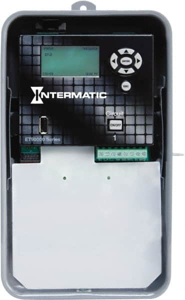 Intermatic - 365 Day Astronomical Outdoor Digital Electronic Timer Switch - 4,000 On/Off, 120/208/240/277 VAC, 50/60 Hz, - Americas Industrial Supply