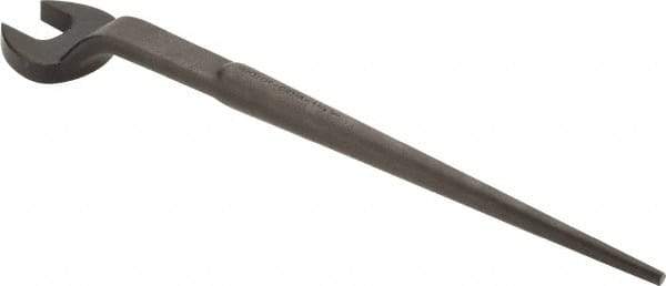 Proto - 1-7/8" Standard Spud Handle Open End Wrench - 23-1/4" OAL, Single End, Black Finish - Americas Industrial Supply