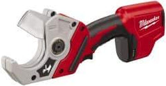 Milwaukee Tool - 12 Volt, Pistol Grip Handle, Handheld Cordless Shear - 2" Cutting Capacity - Americas Industrial Supply