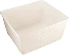 Remco - 82 Gal White Polyethylene Tub - 20-3/4" High x 37" Diam - Americas Industrial Supply