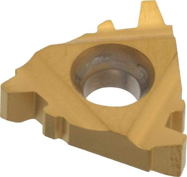 Hertel - 16IR Internal Right Hand 8 Acme Laydown Threading Insert - Grade HG330TR, TiC/TiN Coated Carbide - Americas Industrial Supply