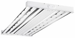 6 Lamps, 54 Watt, Fluorescent, High Bay Fixture 48-7/16 Inch Long x 19-17/32 Inch Wide x 2-15/32 Inch High, Steel Housing, 120/208/240/277 Volts