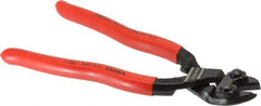 Knipex - 8" OAL, Bolt Cutter - 18mm Jaw Length x 33mm Jaw Width, 20° Angled Head, Ergo Dual Component Handle - Americas Industrial Supply