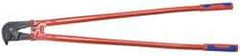 Knipex - 37-1/2" OAL, Wire Cutter - 23mm Jaw Length, Standard Head, Steel Tube, Power-Coated Handle - Americas Industrial Supply