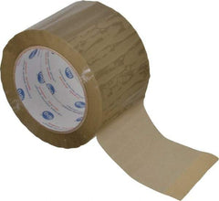 Intertape - 3" x 110 Yd Natural (Color) Rubber Adhesive Sealing Tape - Polypropylene Film Backing, 1.85 mil Thick, 27 Lb Tensile Strength, Series 7100 - Americas Industrial Supply