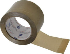 Intertape - 3" x 60 Yd Natural (Color) Rubber Adhesive Sealing Tape - Polypropylene Film Backing, 3 mil Thick, 32 Lb Tensile Strength, Series 1100 - Americas Industrial Supply