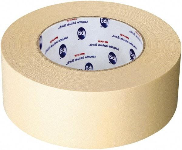 Intertape - 3" Wide x 60 Yd Long White Paper Masking Tape - Series 519, 6 mil Thick, 23 In/Lb Tensile Strength - Americas Industrial Supply