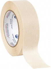 Intertape - 1-1/2" Wide x 60 Yd Long Tan Paper Masking Tape - Series 513, 5 mil Thick, 19 In/Lb Tensile Strength - Americas Industrial Supply