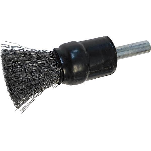 Osborn - 1/2" Diam Steel Bridled Crimped End Brush - Americas Industrial Supply