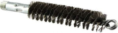Osborn - 1" Diam Helical Steel Tube Brush - Double Spiral, 0.01" Filament Diam, 4-1/2" Brush Length - Americas Industrial Supply
