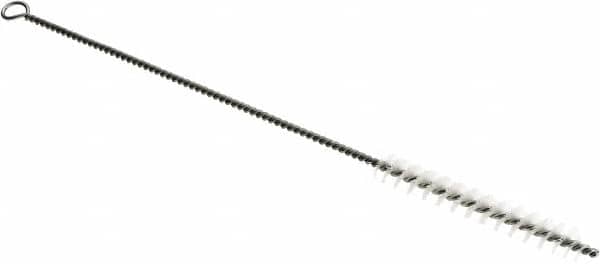 Osborn - Nylon Tube Brush - 0.01" Filament Diam, 11-1/2" OAL, 1/8" Diam Shank - Americas Industrial Supply