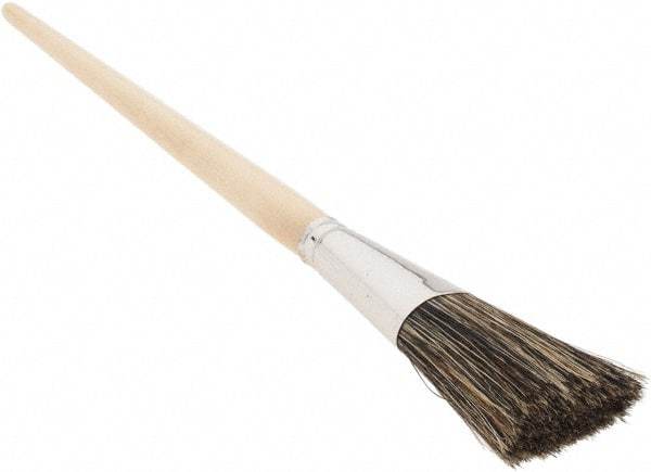 Osborn - Hoghair Artist's Paint Brush - 1 1/2" Wide, 2 3/8" Bristle Length, 9-3/4" Wood Handle - Americas Industrial Supply