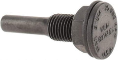 Osborn - 1/4" Arbor Hole to 1/4" Shank Diam Drive Arbor - For Small Diam Wheel Brushes - Americas Industrial Supply