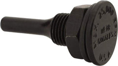 Osborn - 1/4" Arbor Hole to 1/4" Shank Diam Drive Arbor - For Small Diam Wheel Brushes - Americas Industrial Supply