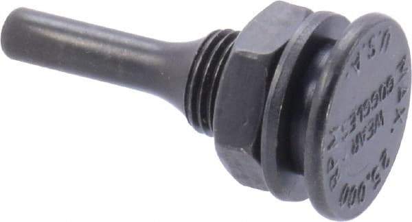 Osborn - 1/4" Arbor Hole to 1/4" Shank Diam Drive Arbor - For Small Diam Wheel Brushes - Americas Industrial Supply