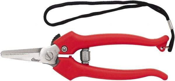 Clauss - 3" LOC, 9-15/32" OAL Scissors - Steel Handle, For Paper, Fabric - Americas Industrial Supply