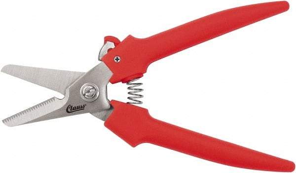 Clauss - 3" LOC, 10-1/2" OAL Chrome Plated Scissors - Steel Handle, For Paper, Fabric - Americas Industrial Supply