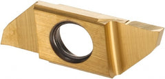 Iscar - 22SCIR Grade IC1008, 1.5mm Cutting Width Carbide Grooving Insert - Americas Industrial Supply